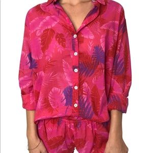 Acacia PJ set Olinda - top NWOT bottom worn